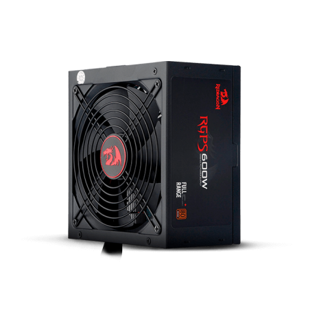 Fuente Redragon GC‑PS002 600 W Black